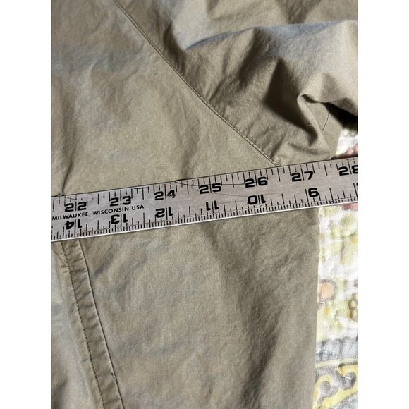 Vintage Nautica Reversible Men Khaki Navy Blue Golf Pattern lightweight sz L 90s - Picture 9 of 14